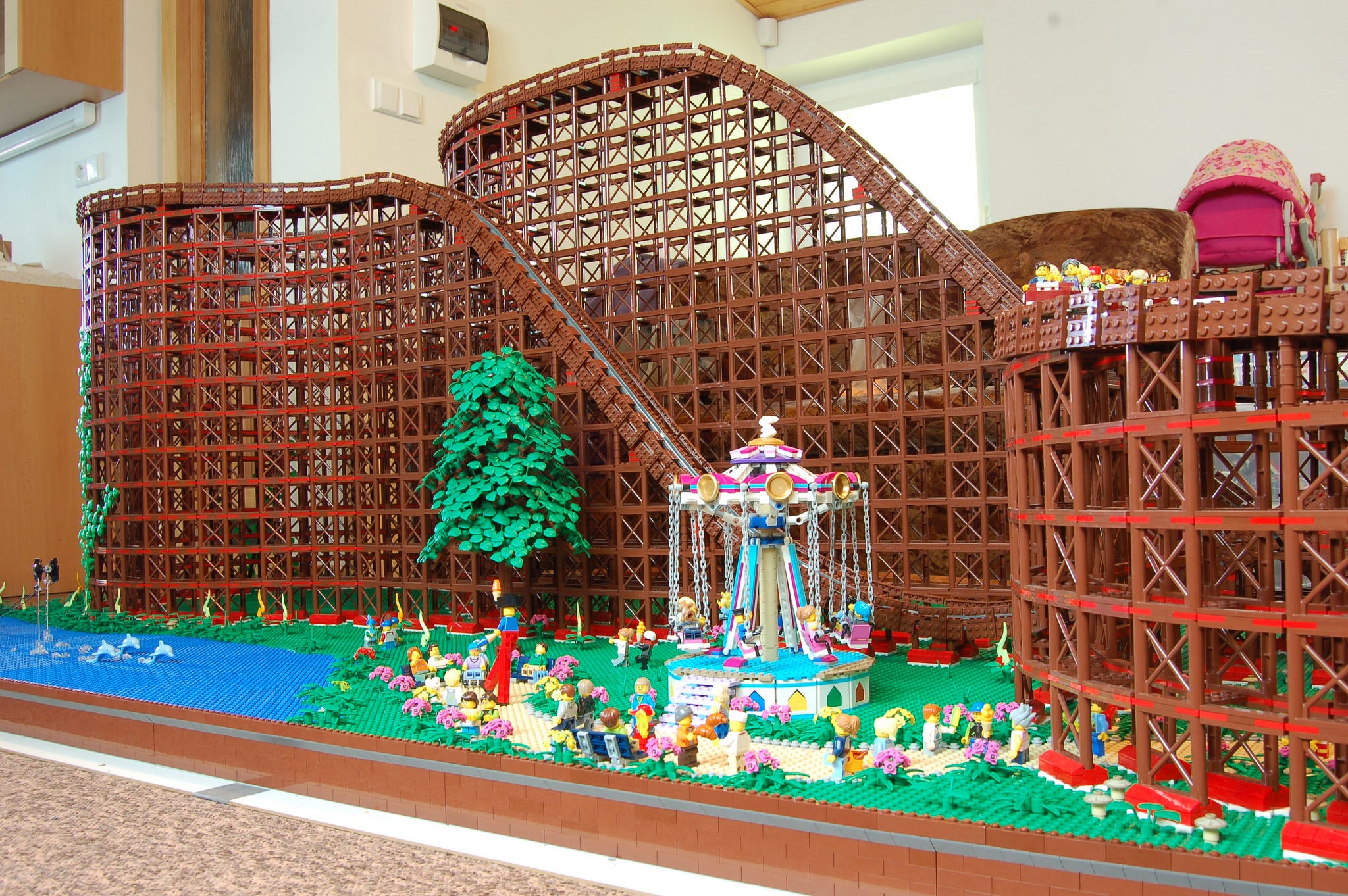 all lego roller coasters